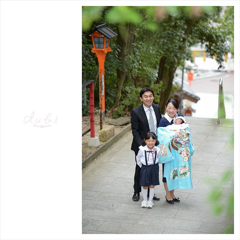 上新田天神社のお宮参り出張撮影