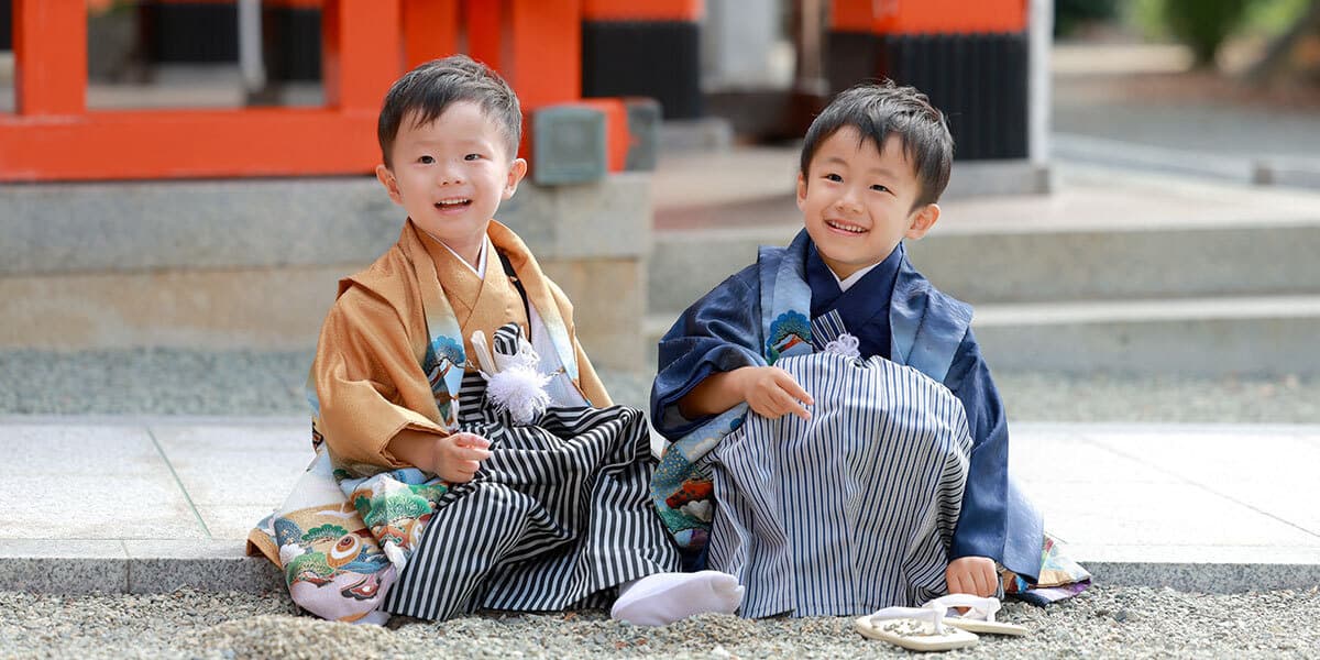 豊中稲荷神社七五三出張撮影