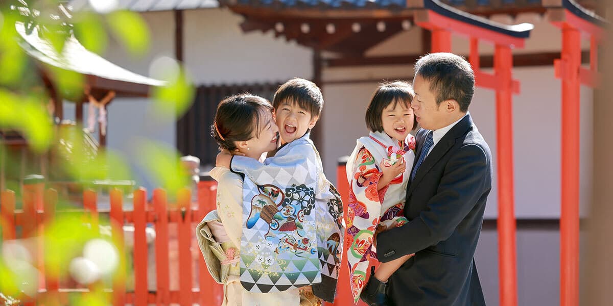 豊中稲荷神社七五三出張撮影