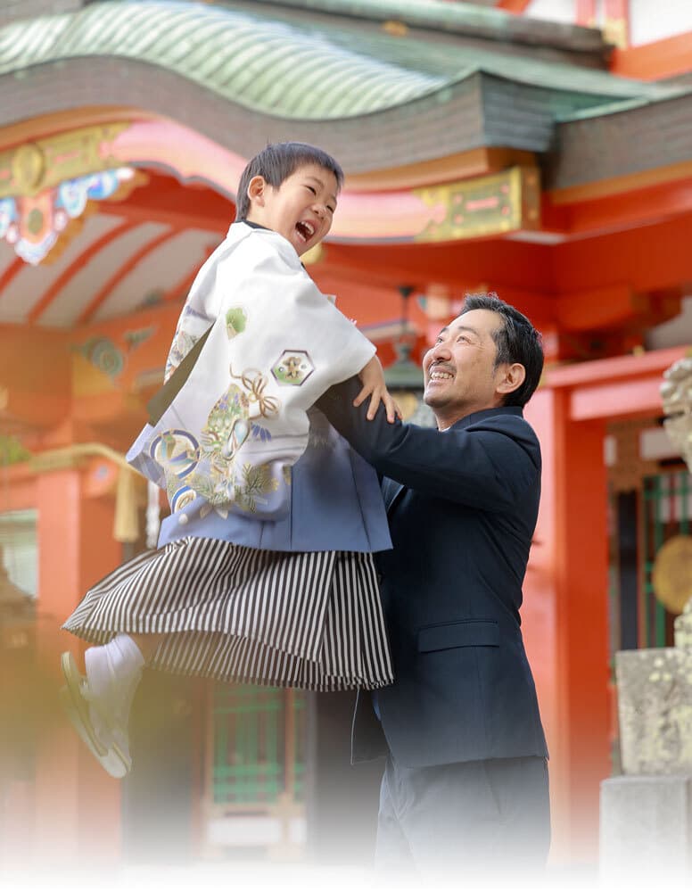 豊中稲荷神社七五三出張撮影