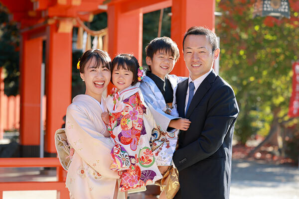 豊中稲荷神社七五三出張撮影