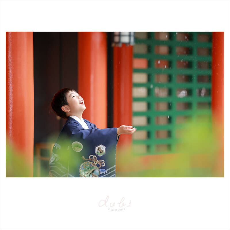 豊中稲荷神社七五三出張撮影