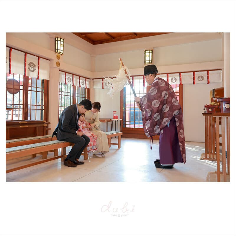 豊中稲荷神社七五三出張撮影