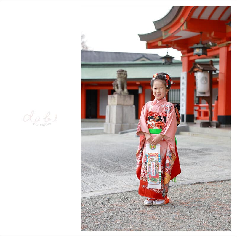 豊中稲荷神社七五三出張撮影