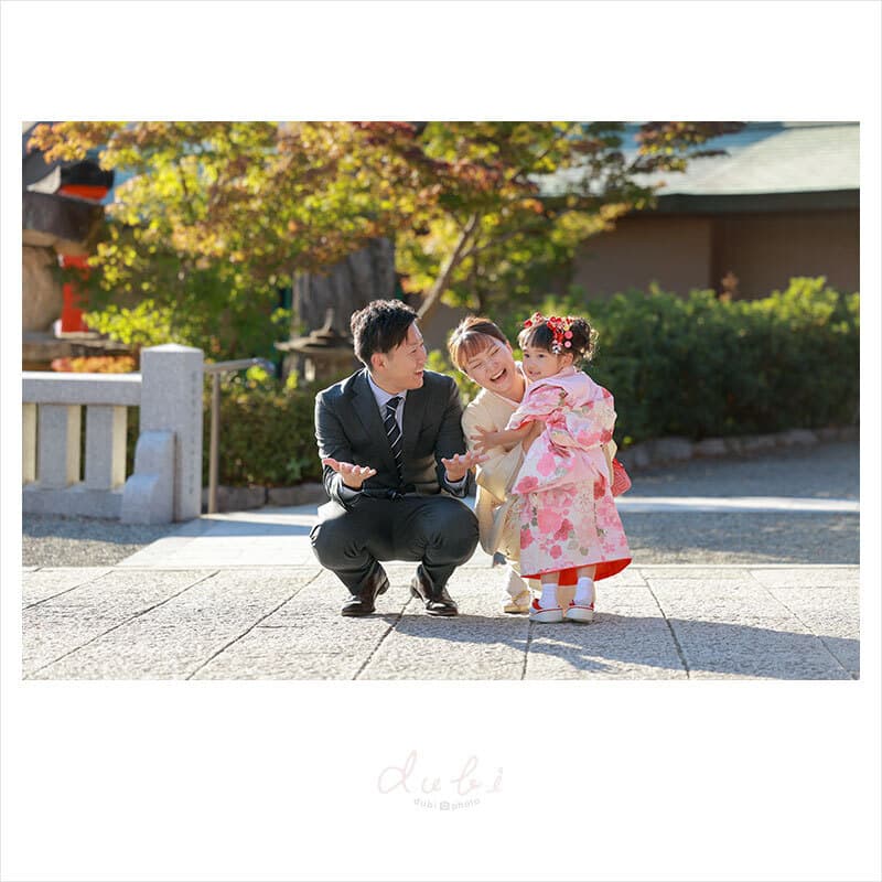 豊中稲荷神社七五三出張撮影