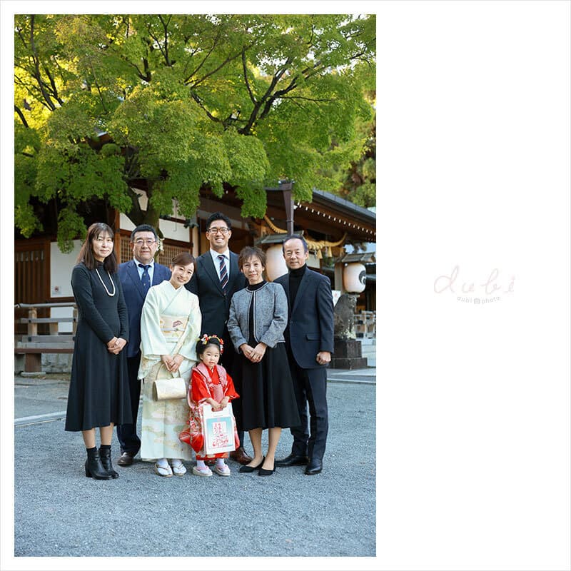 伊射奈岐神社七五三出張撮影