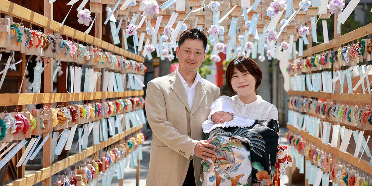 豊中市でお宮参り出張撮影