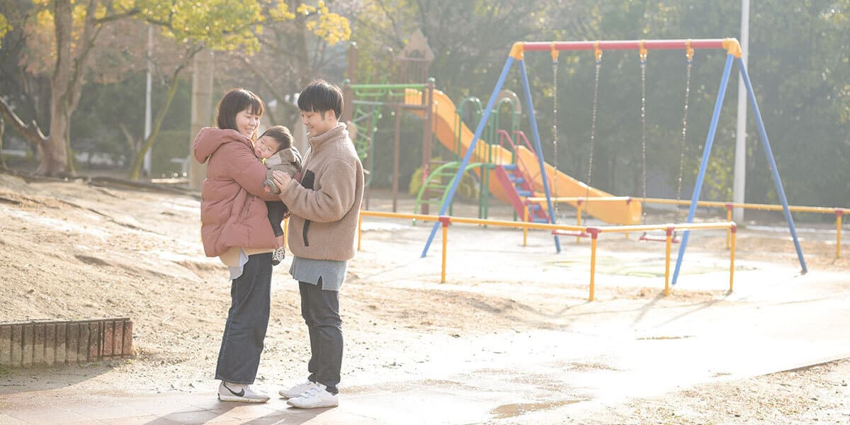 豊中市で家族ロケーション撮影