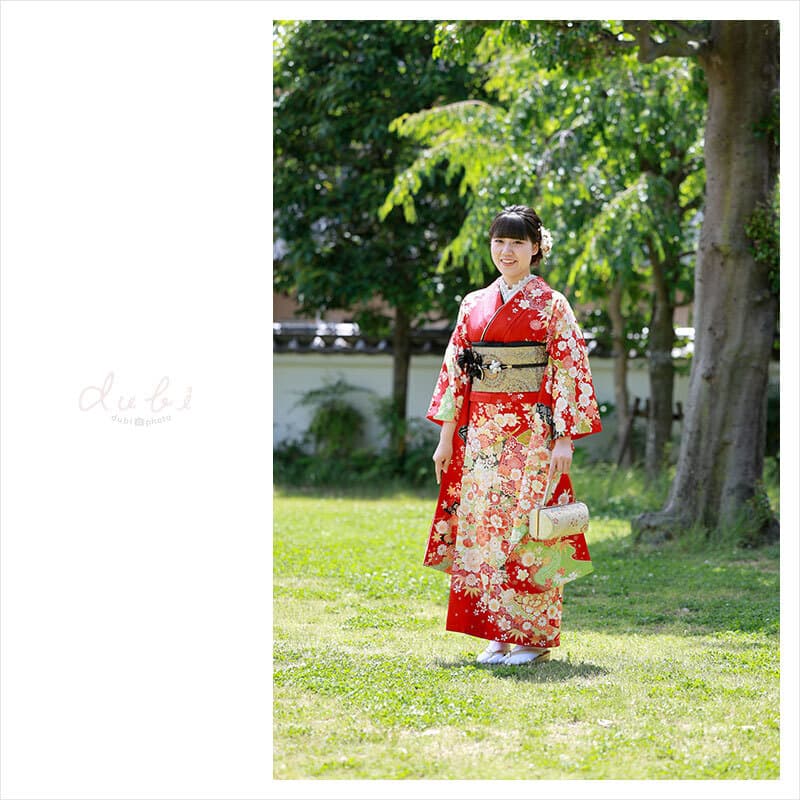 豊中市で成人式ロケーション撮影