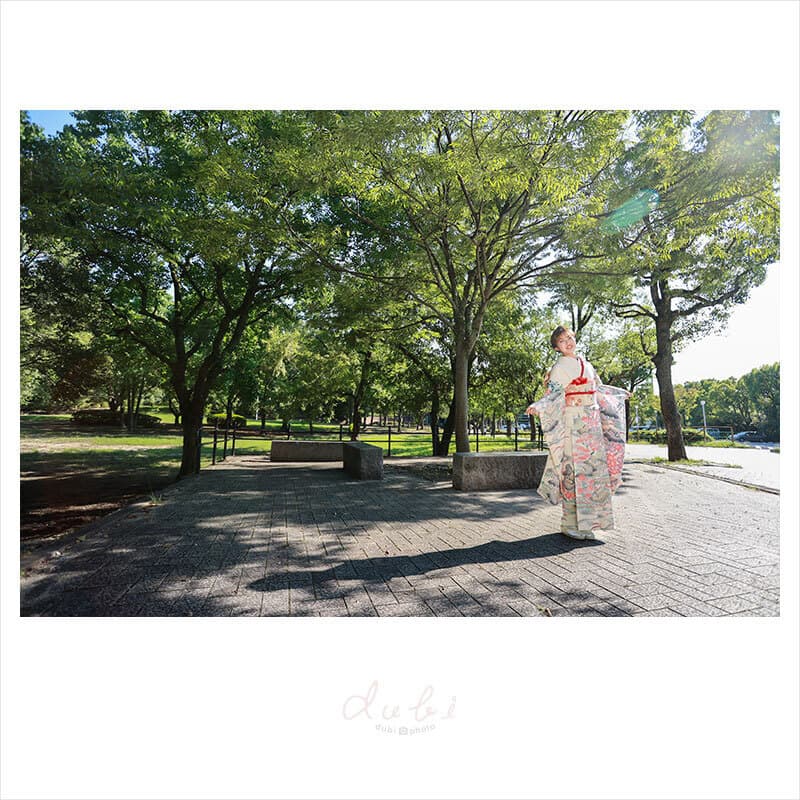 豊中市で成人式ロケーション撮影