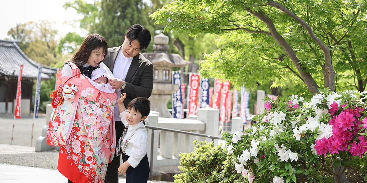 お宮参り出張撮影