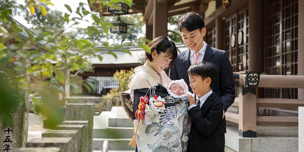 阿比太神社お宮参り出張撮影