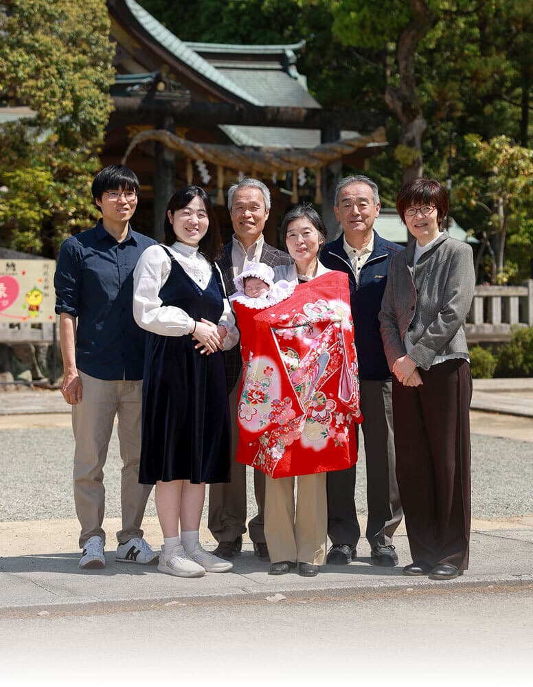 阿比太神社お宮参り出張撮影